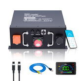 Techex 12V 320Ah LiFePO4 Battery for RV, 250A BMS, Built-in Bluetooth, Low Temp Cut Off, Deep Cycle, 12V Lithium Battery for RV, Solar, Off Grid, Camping